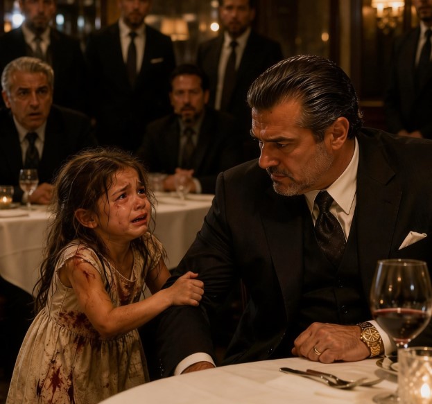 A Little Girl Ran Into a Mafia Boss’s Restaurant Crying, “They’re Beating My Mama!”—But Saving Her Mother Forced Him To Face The Widow Who Would Break His Cold Heart Open Again