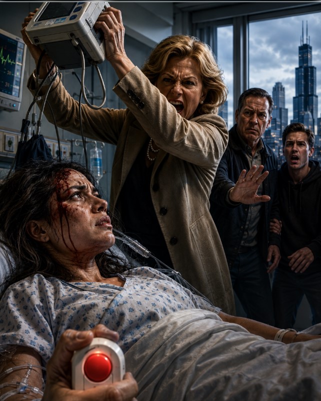 "My Mom Smashed a Blood Pressure Monitor Into My Head Over My $250K Savings—But When I Pressed One Button From My Hospital Bed, My Entire Family Learned the Camera Had Been Watching Everything...