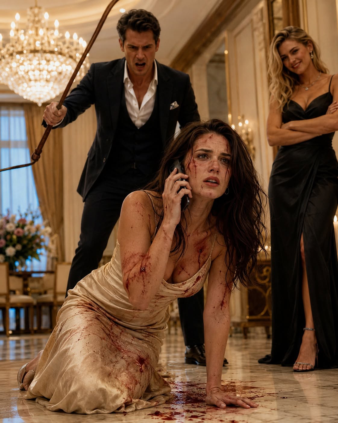Her husband whipped her twenty times while his pregnant mistress stood beside him smiling...