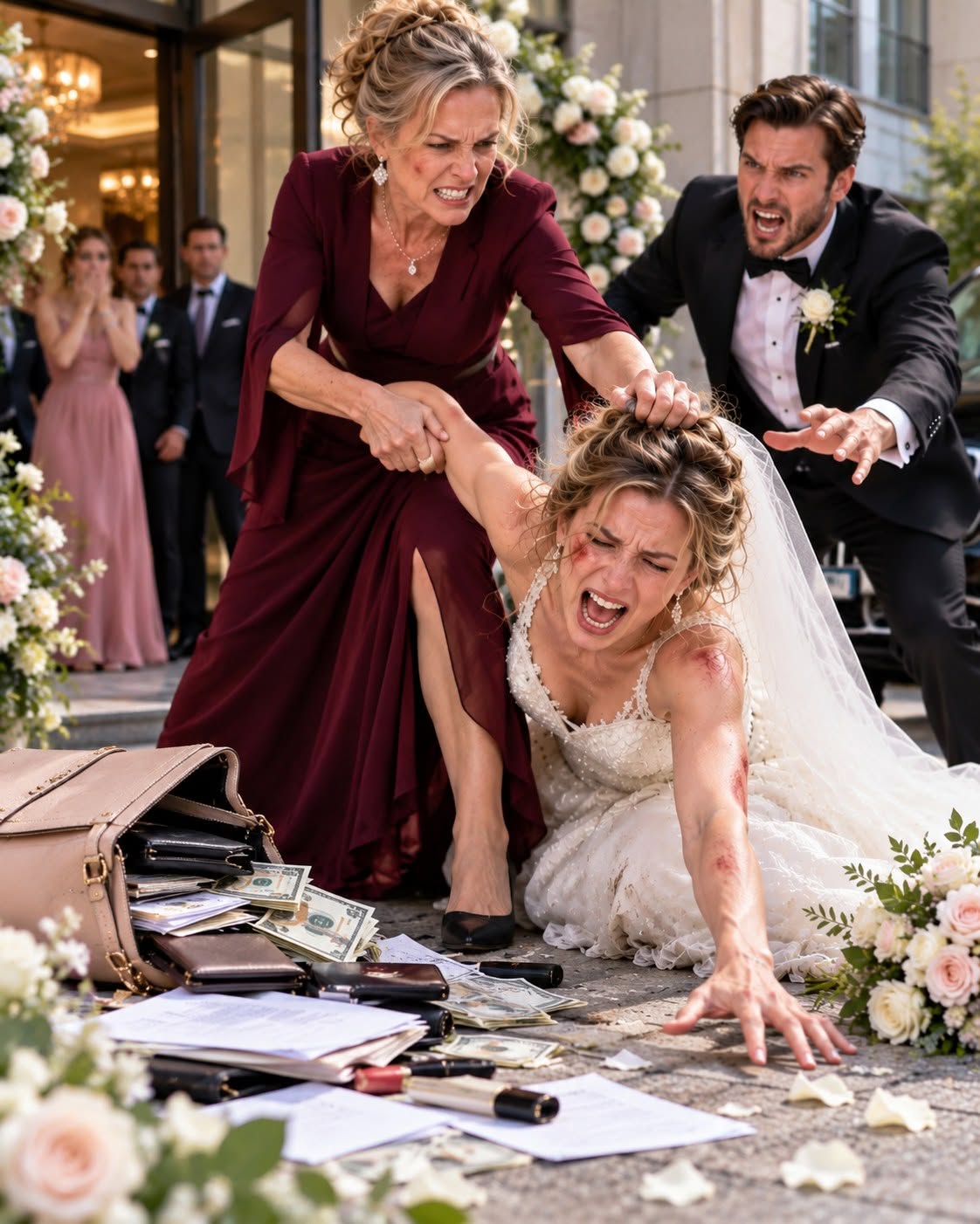 My daughter texted me while I was sitting at the bank desk with my pen poised over a $25,000 wire transfer form for her luxury honeymoon. She told me I wasn't invited to her wedding because her fiancé didn't want me there, even though I had already paid $40,000 for their venue and guaranteed his $150,000 business loan.