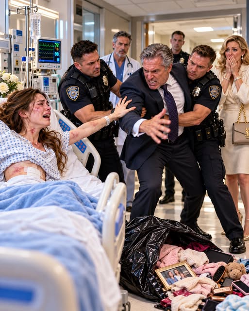 I woke up missing a kidney, and three hours later my father dumped my clothes beside my hospital bed and told me, “Don’t come home. You’ve done your part.” I didn’t beg him to reconsider. Because before he could leave, my surgeon walked in with hospital security and a police officer and said, “Mr. Whittaker, we need to talk about how your daughter became a donor.”
