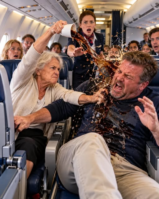 A man spent almost four hours invading my personal space on an airplane, stretching his legs into my seat and refusing to move no matter how politely I asked. But when he returned from the restroom and saw what I had done while he was gone, he froze in the aisle, his face turning bright red.