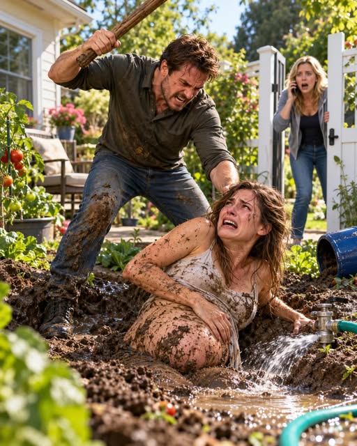 I was buried waist-deep in the cold garden soil while my husband beat my exposed pregnant belly with a wooden stick. Dirt and insects crawled over my skin as he laughed.