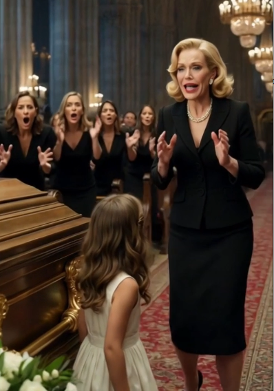 The Billionaire’s Coffin Started Knocking After the Little Girl Said “He’s Not Dead”
