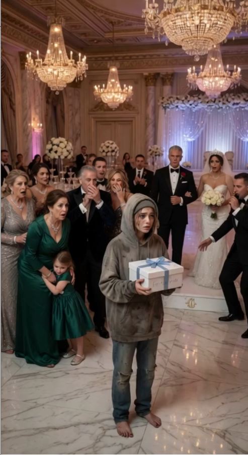 PART 1 — Everyone Laughed At The Homeless Girl… Until The Groom Turned Pale