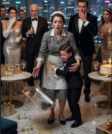 The Billionaire’s Son Hugged the Maid and Called Her “Mom”… Then He Showed a Photo That Changed Everything