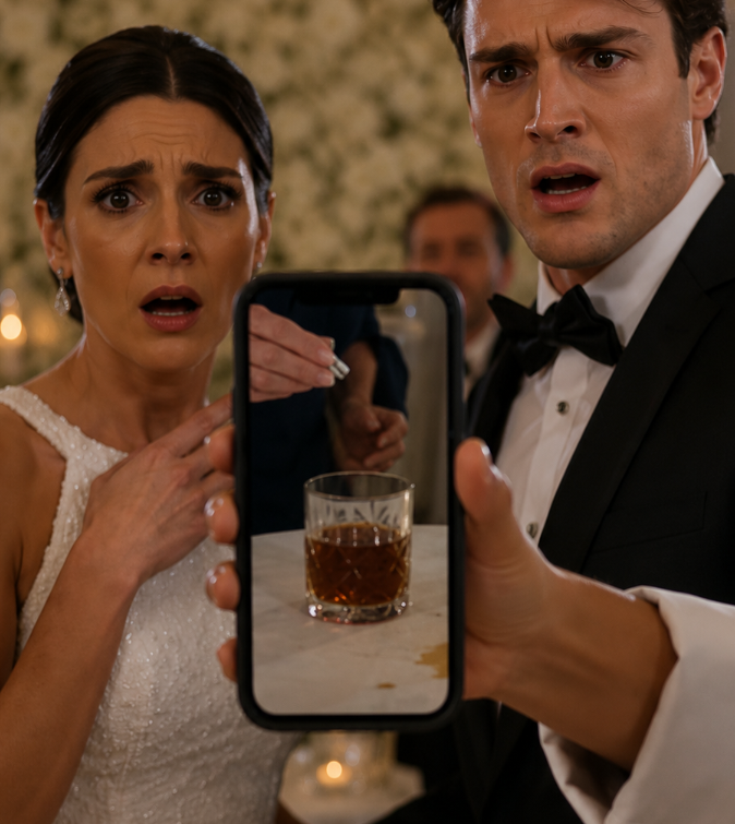 PART 2 -A Maid Slapped The Groom’s Drink At His Wedding… But The Phone Video Revealed Someone Had Tried To Poison Him