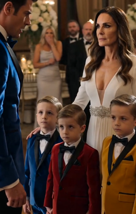 My Ex-Mother-in-Law Poured Champagne on My Dress at Her Son’s Wedding. She Didn’t Know I Brought His Secret Triplets—and the Billionaire Who Just Bought Her Empire.