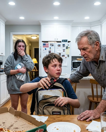 He locked Lily in the room,"" my 11-year-old grandson whispered through the phone, his voice so low I could barely hear him over the tools in my garage