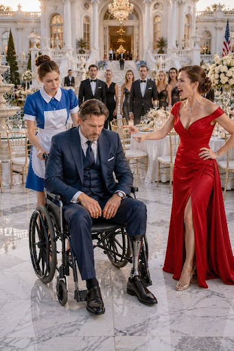 The Housekeeper Cared for a Deaf, Disabled Millionaire While His Wife Humiliated Him at a Luxury Gala — Then He Stood Up, Spoke After Three Years of Silence...