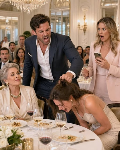 My son-in-law clutched my daughter’s hair in the middle of a busy restaurant and forced her head down while everyone around us watched in stunned silence