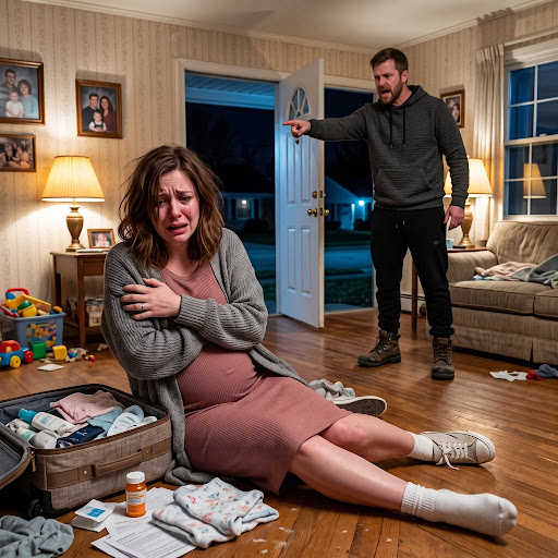 I was seven months pregnant when my husband broke my arm, called me worthless, and threw me out into the cold. I thought that night had destroyed me forever. But six months later, the same man was on his knees in front of me, crying and begging for one more chance.