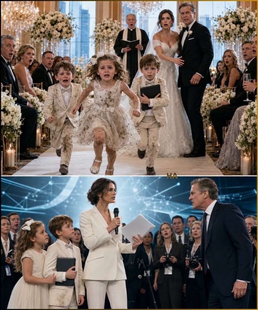 Her Triplets Stopped the Billionaire at the Altar