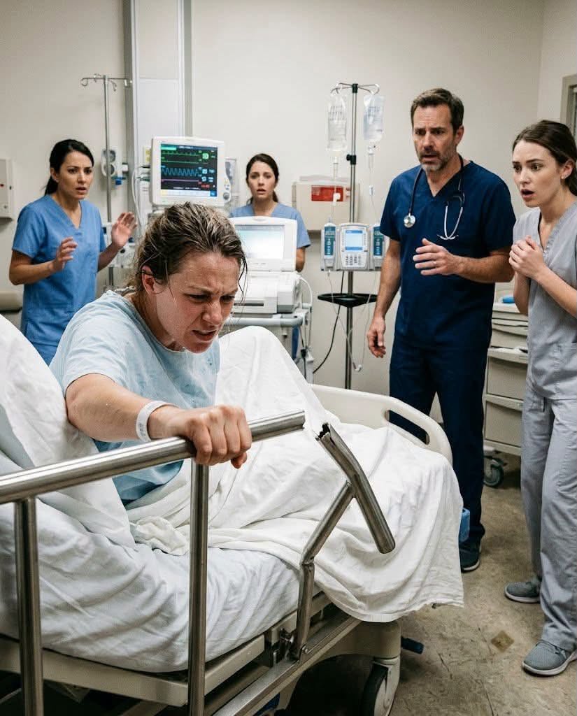THE DELIVERY ROOM HE TRIED TO CONTROL**