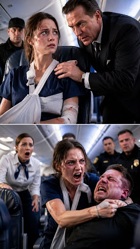 “You were supposed to die on those stairs,” the security director whispered as the private jet began moving. I was injured, drugged, and trapped thousands of feet from anyone who could help me—or so he believed. I smiled weakly and asked, “How many patients did you kill?” He leaned closer and answered with a number even I had not discovered. He never noticed the microphone hidden inches from his mouth.