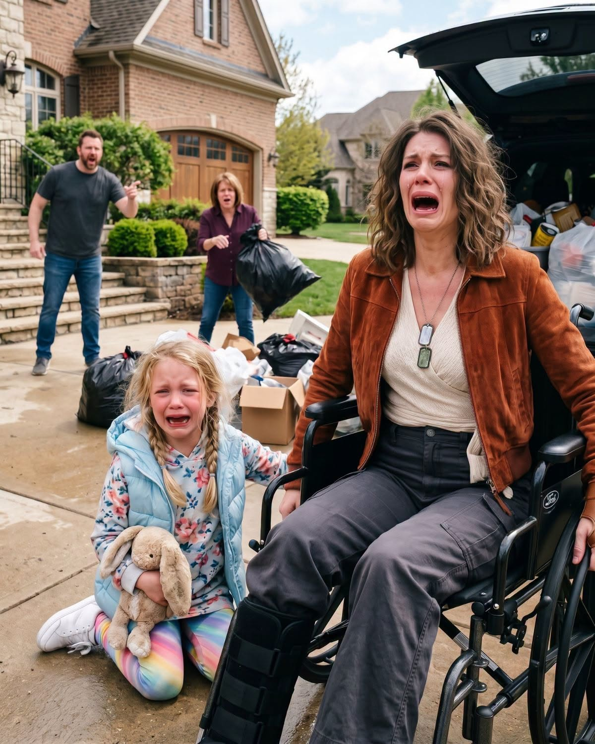 THE DAY THEY THREW HER INTO THE DRIVEWAY**