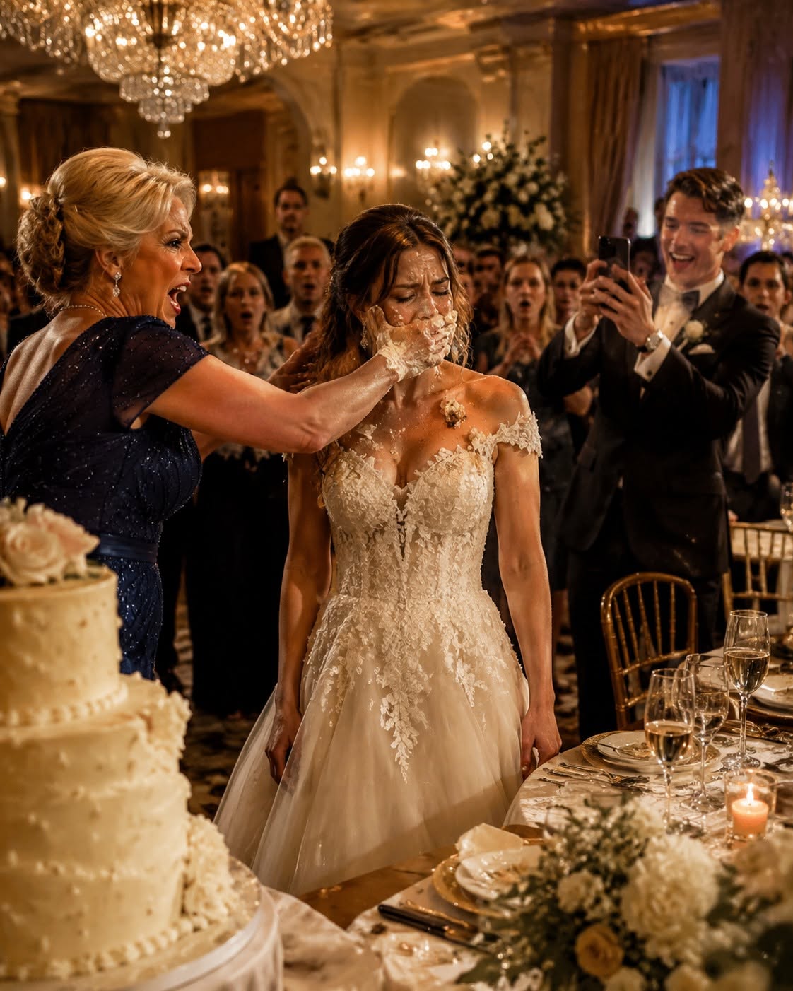 THE WEDDING CAKE WASN’T THE REAL HUMILIATION**