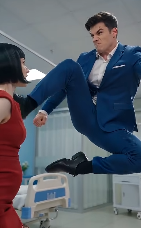 She Thought Kicking the Billionaire's Pregnant Wife in a Hospital Would End