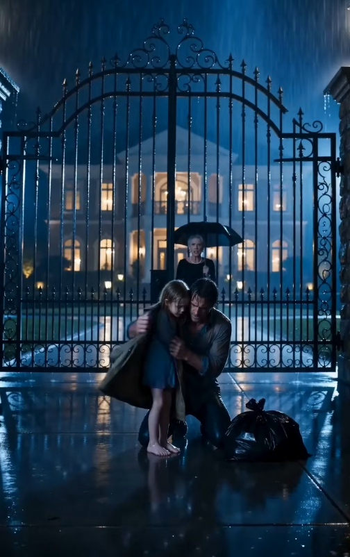 I turned onto Hawthorne Lane at 11:30 p.m. and saw my nine-year-old daughter standing outside the iron gates in her pajamas.