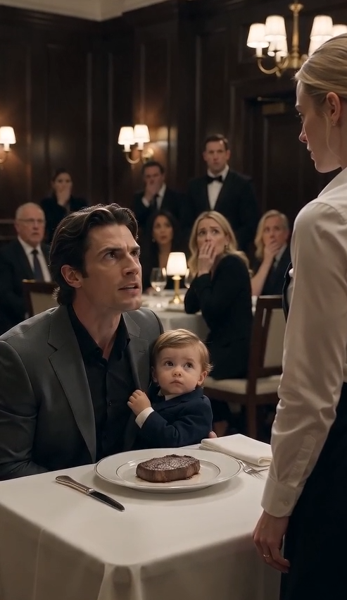 93EVERY WAITER HID WHEN THE SINGLE-DAD BILLIONAIRE SAT DOWN—UNTIL THE SHY WAITRESS REVEALED HIS DEAD WIFE’S FINAL SECRET