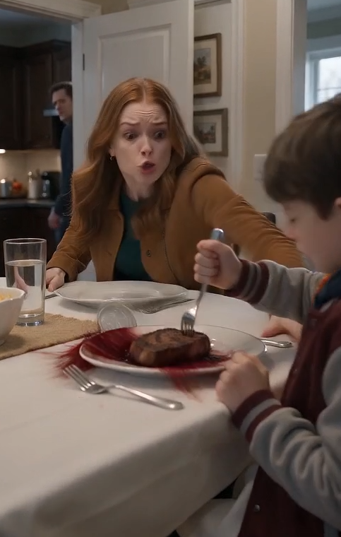 "At Thanksgiving dinner, my son said his steak smelled strange and refused to eat it.