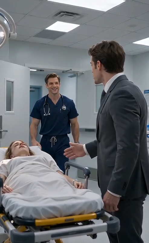 After bea//ting me until everything went dark, my husband stood in the ER calmly lying to the nurses about a shower slip.