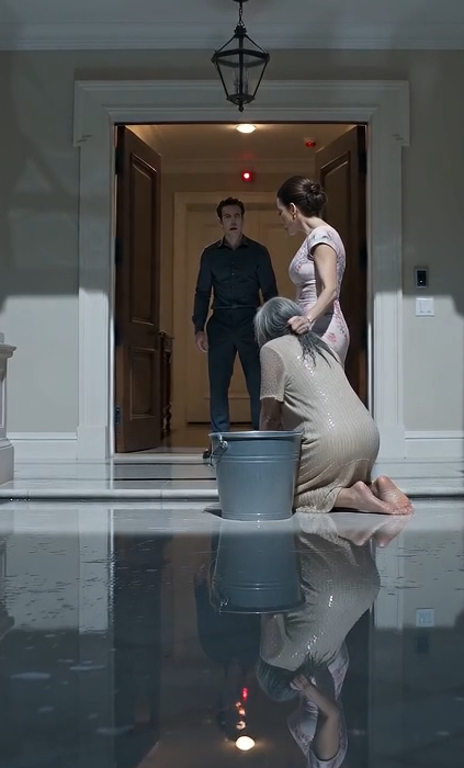 185"I saw my mother kneeling beside the bucket, trembling on the floor filled with dirty water, while my wife held her hair and said, “Sign or I’ll kick you out of this house.” I only pulled out my cell phone, because that three-week-old recording was going to destroy more than just my marriage.