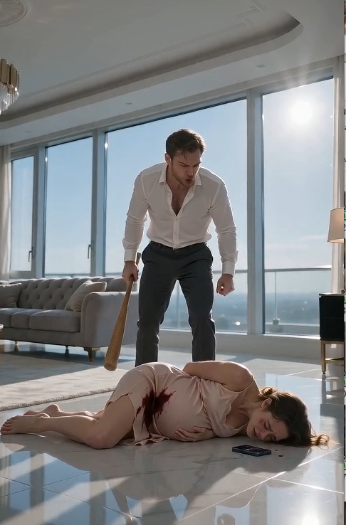 191"""Hit her again!"" his mother laughed as my sadistic husband brutally bludgeoned my six-month pregnant body in our kitchen at 5 AM. Left bleeding on the cold tile, I managed to send a silent SOS to my ex-Marine brother.
