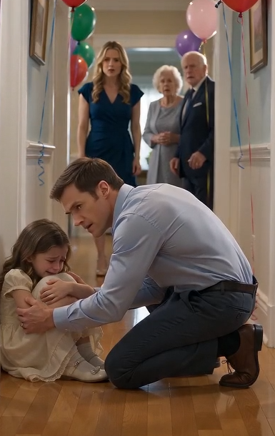 50"My five-year-old daughter hid from her aunt during a family birthday party and quietly asked me, “Daddy… do I need to apologize?” Only minutes later, one simple piece of evidence exposed the lie my parents had been trying so hard to cover up.