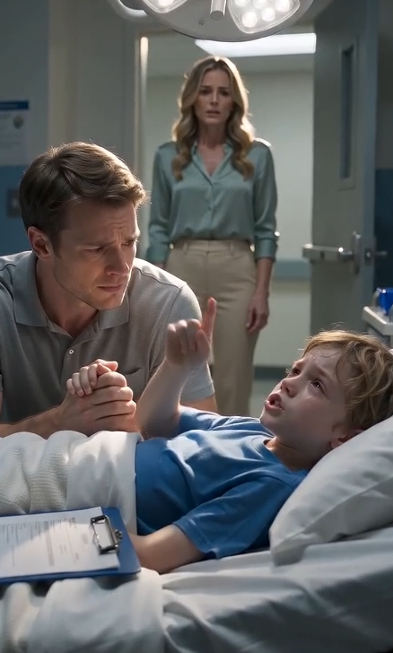 41"My Son Kept Pleading With Doctors to Believe His Pain Was Real—But When He Pointed at My Wife and Whispered, “She Knows Why,” Our New Nanny Finally Broke Her Silence.