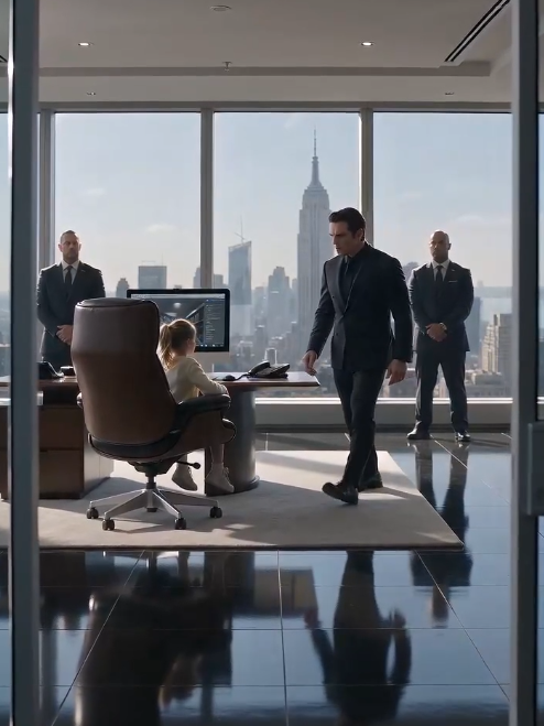 THE LITTLE GIRL AT THE MOB BOSS’S COMPUTER