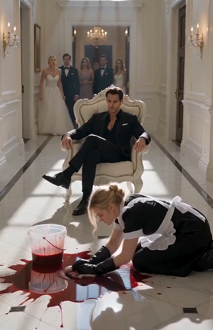 54"The maid was hired to hide the mafia boss’s blood before the wedding, but her stitches made him cancel the bride who came to destroy him