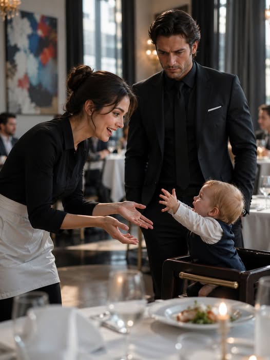 The Mafia Boss's Baby Reached For One Waitress Only, And Nobody Could Explain Why