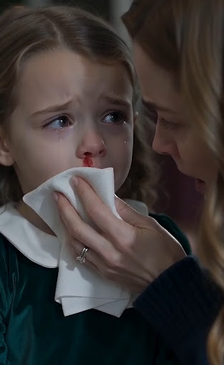 At my mother-in-law's New Year's Eve dinner, she slapped my six-year-old daughter so hard her lip split. My husband stared at his plate. I lifted my little girl from the chair, but my eight-year-old son quietly set down his fork: 'You are never touching my sister again.'