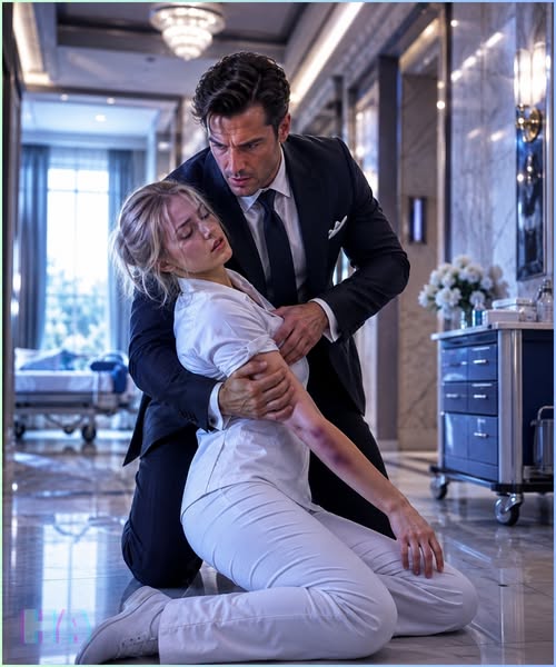 THE MAFIA BOSS CAUGHT THE EXHAUSTED NURSE BEFORE SHE HIT THE PAVEMENT—BUT WHEN HE SAW THE BRUISES BENEATH HER SLEEVE, HE UNCOVERED THE MAN WHO HAD DESTROYED BOTH THEIR FAMILIES