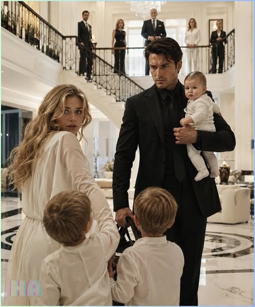 AFTER THE DIVORCE, THE BILLIONAIRE MAFIA BOSS HUNTED DOWN THE WOMAN WHO FLED WITH HIS BABY—UNTIL THREE LITTLE FACES EXPOSED THE SECRET HIS OWN FAMILY HAD BURIED FOR FOUR YEARS