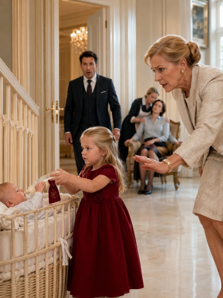 # THE MAID’S TODDLER COMFORTED THE MAFIA BOSS’S CRYING BABY — WHAT HE SAW STUNNED HIM
