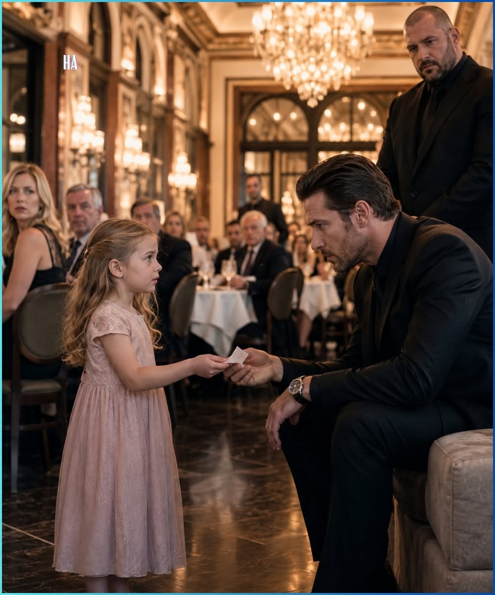 A LITTLE GIRL SLIPPED A SECRET SOS TO THE MAFIA BOSS AND THEN HE DID THE ONE THING NO ONE EXPECTED