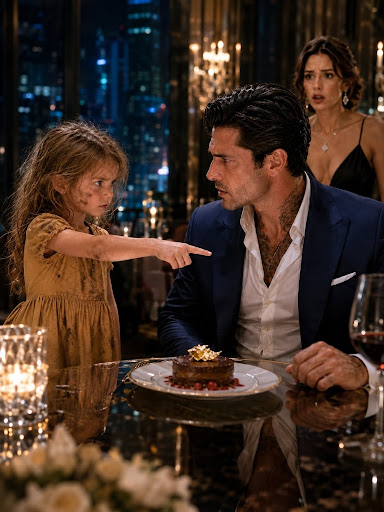 "She Put Something in Your Cake!" A Homeless Girl Warned the Mafia Boss About His Cake  —Seconds Later His Fiancée Collapsed, and One Detail on the Security Footage Revealed Who Had Planned the Funeral