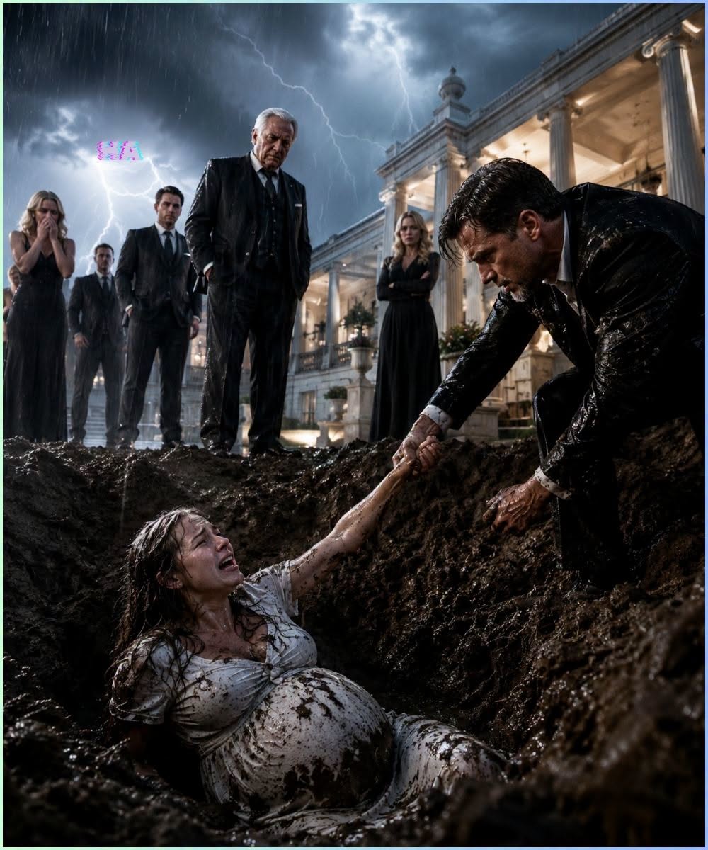 The Billionaire Mafia Don Found His Pregnant Maid Buried Alive in a Storm, but the Secret She Carried Exposed Why His Own Family Needed Her Dead