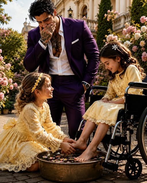 The Mafia boss laughed when his maid’s three-year-old daughter claimed she could wake his paralyzed little girl’s legs.
