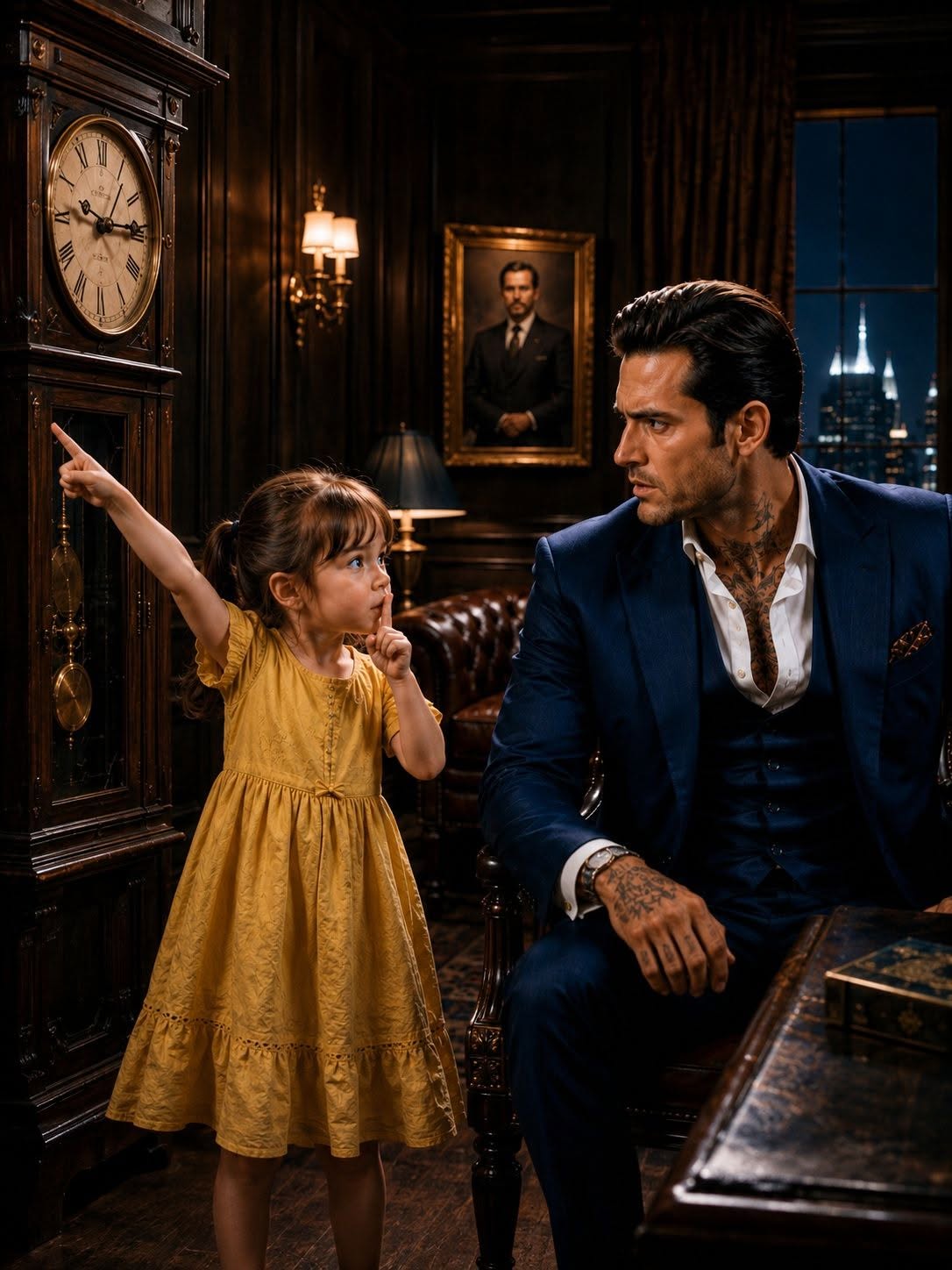 THE MAID’S TODDLER WARNED THE MAFIA BOSS ABOUT HIS FATHER’S CLOCK—AND THE DEVICE INSIDE EXPOSED THE WOMAN HE LOVED, THE MAN WHO KILLED HIS FATHER, AND THE CHILD THEY NEVER EXPECTED TO OUTSMART THEM