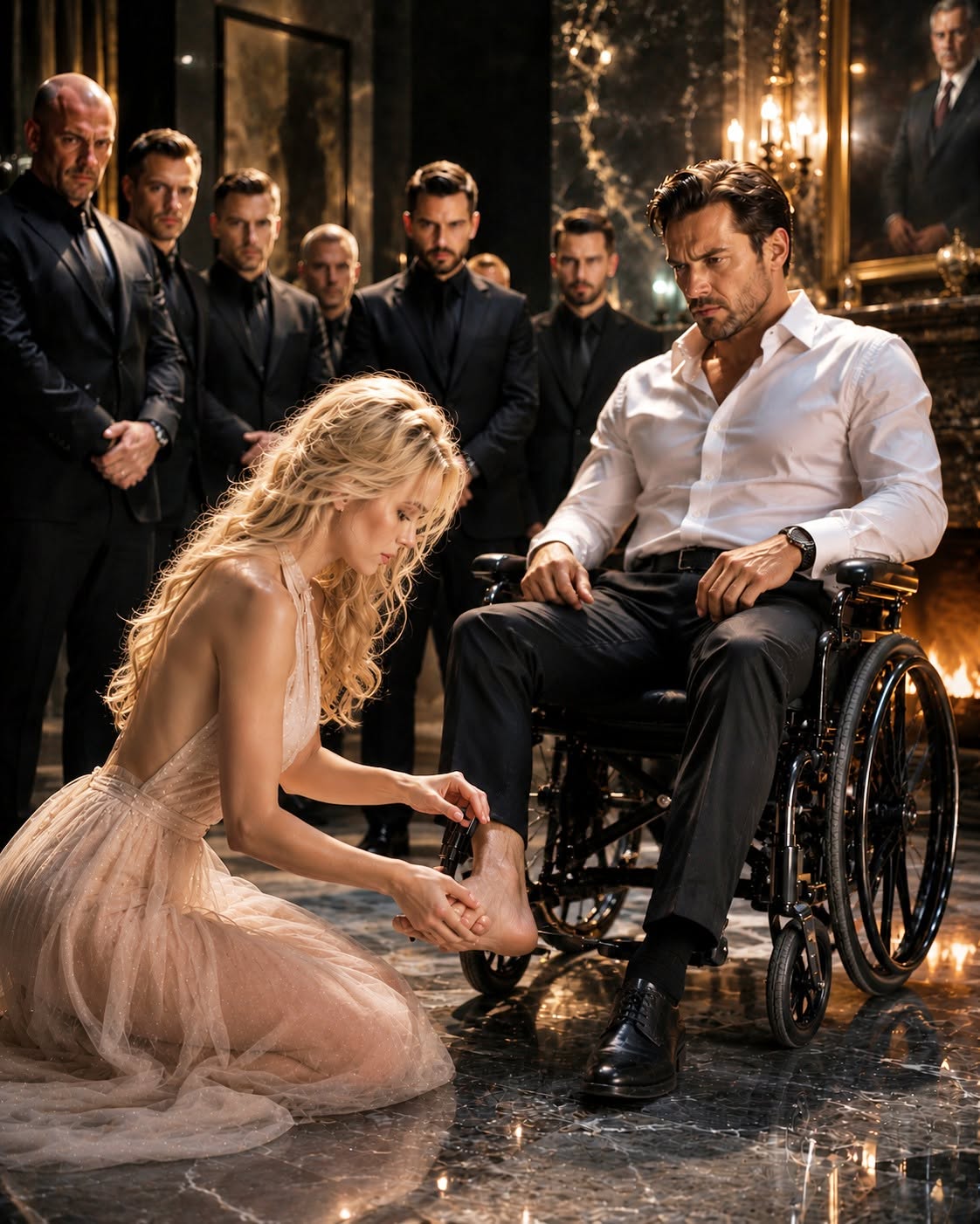 I TOUCHED THE PARALYZED MAFIA BOSS’S FOOT ONCE—THEN EVERY MAN IN THE ROOM STOPPED BREATHING