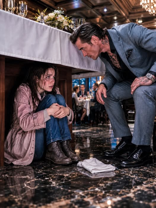 SHE HID UNDER A MAFIA BOSS’S TABLE TO ESCAPE HER EX—THEN ONE FREIGHT AUDIT REVEALED WHO AT HER OFFICE HAD SENT HIM THERE AND WHY