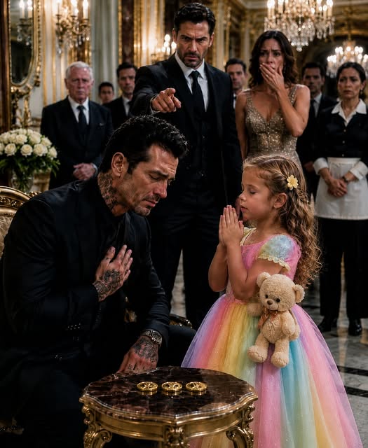 THREE GOLD COINS LAY ON THE MARBLE TABLE WHEN I TOLD MY MAID’S THREE-YEAR-OLD DAUGHTER SHE COULD HAVE ANY THREE WISHES SHE WANTED