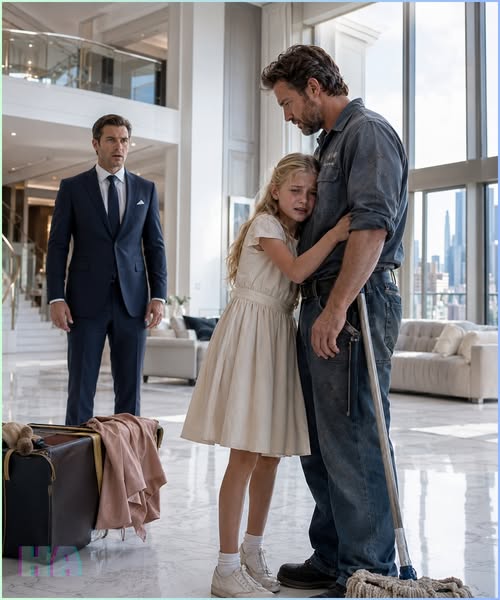No Nanny Lasted With the Billionaire Boss’s Daughter Until a Broke Single Dad Janitor Refused to Leave and She Finally Revealed Who She Was Really Trying to Punish
