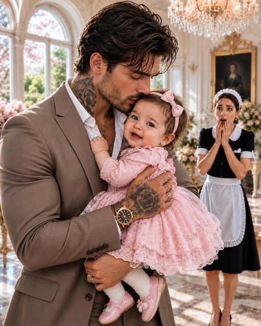 I carried my sick baby into the mansion of New York’s most feared underworld figure, expecting to be fired for bringing her to work. Instead, Dominic Romano recognized the silver locket around her neck—and minutes later, men were forcing their way through his gates because my daughter was the person they had come to find. My name is Claire, and nine months ago, my daughter Ava became the only thing in my life that mattered.