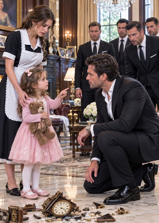 THE MAFIA BOSS CALLED HIS MAID A LIAR UNTIL HER THREE-YEAR-OLD ASKED ONE QUESTION THAT MADE HIS RIGHT-HAND MAN GO PALE