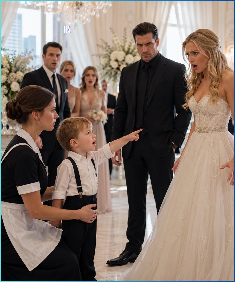 DON'T YOU DARE ORDER MY MOMMY AROUND!" THE MAID'S THREE-YEAR-OLD SHOUTED AT THE MAFIA BOSS'S FIANCÉE — NOBODY EXPECTED THE MOST FEARED MAN ON THE EAST COAST TO KNEEL DOWN AND ASK IF SHE WAS OKAY