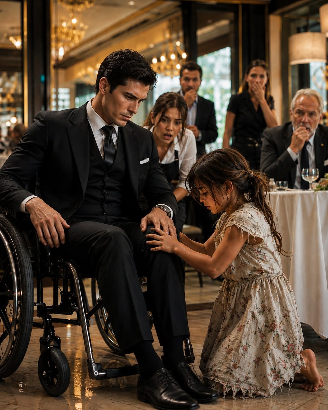 THE BAREFOOT FIVE-YEAR-OLD WHO PROMISED TO HELP THE BILLIONAIRE WALK AGAIN